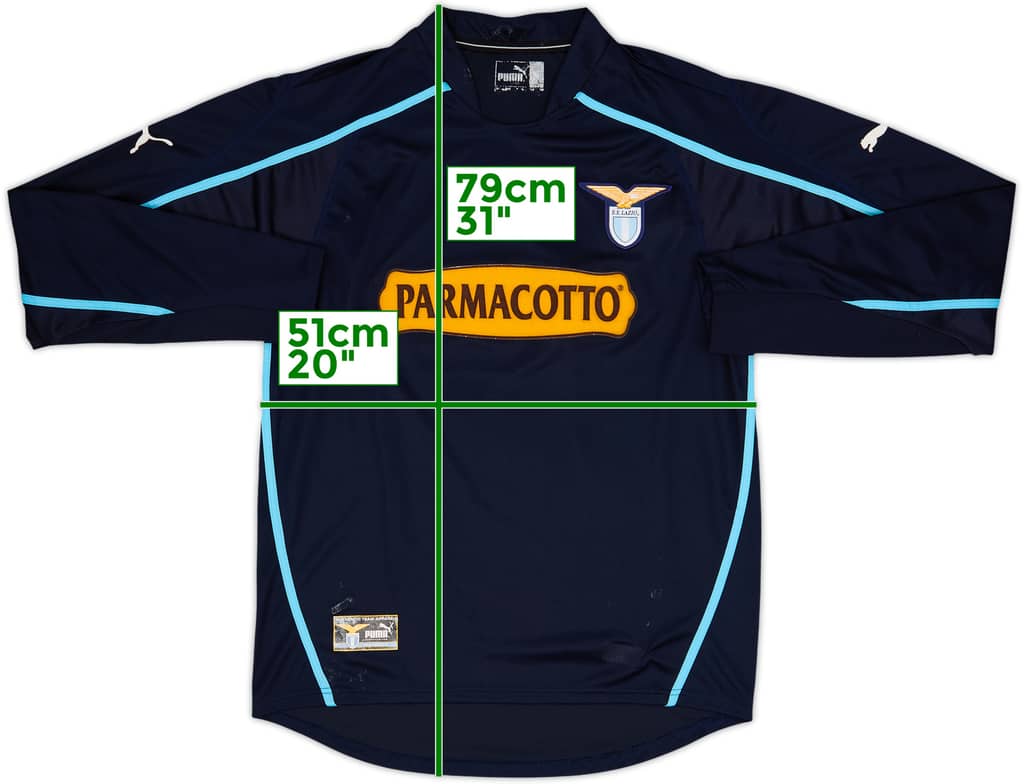 2003-04 Lazio GK Shirt - 6/10 - (M)