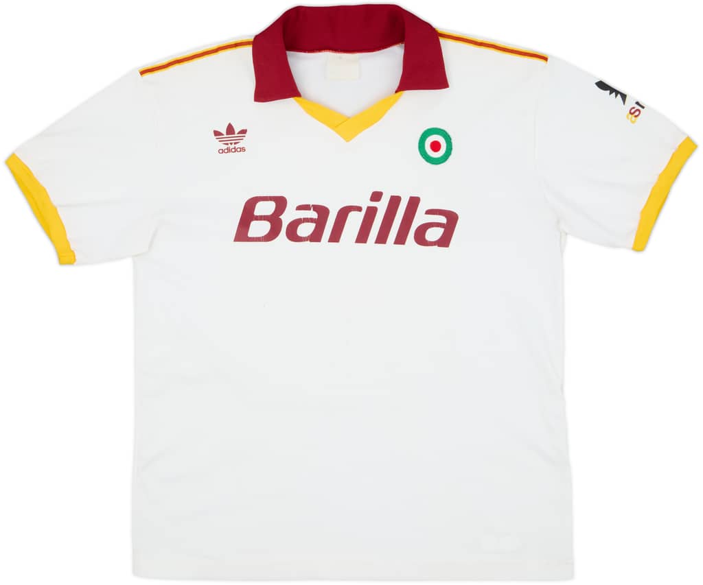 1991-92 Roma Away Shirt - 5/10 - (L)