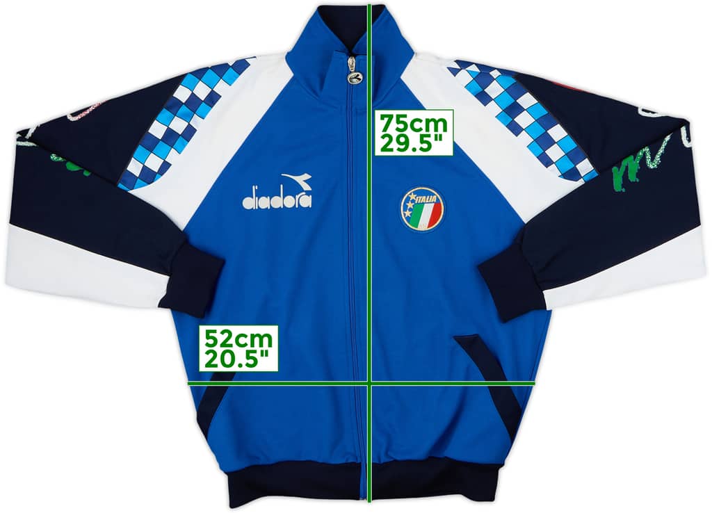 1990 Italy Diadora Track Jacket - 8/10 - (L)