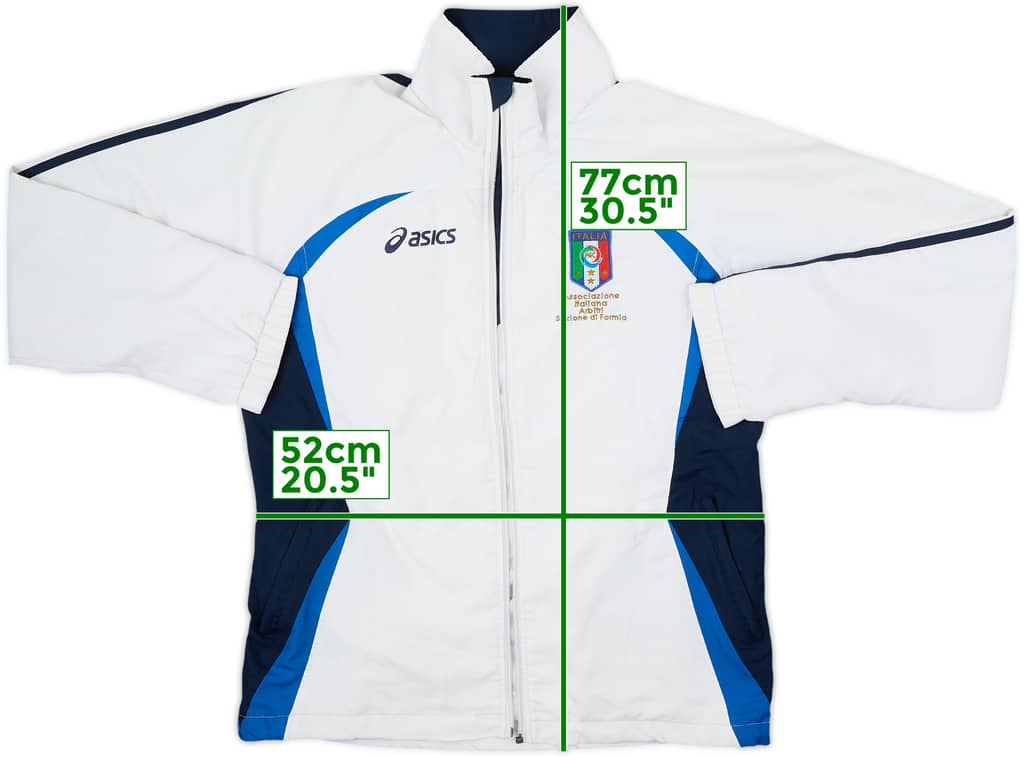 2005-06 Italy Referee Federation Asics Track Jacket - 3/10 - (L)