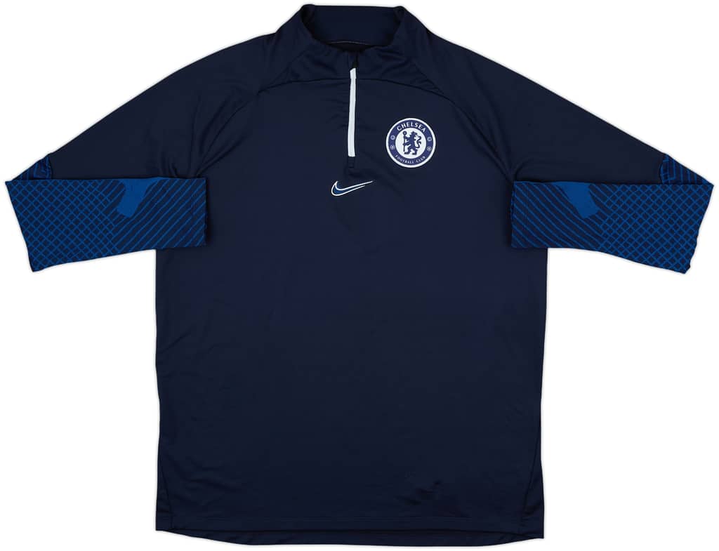 2022-23 Chelsea Nike 1/4 Zip Training Top - 8/10 - (XL)