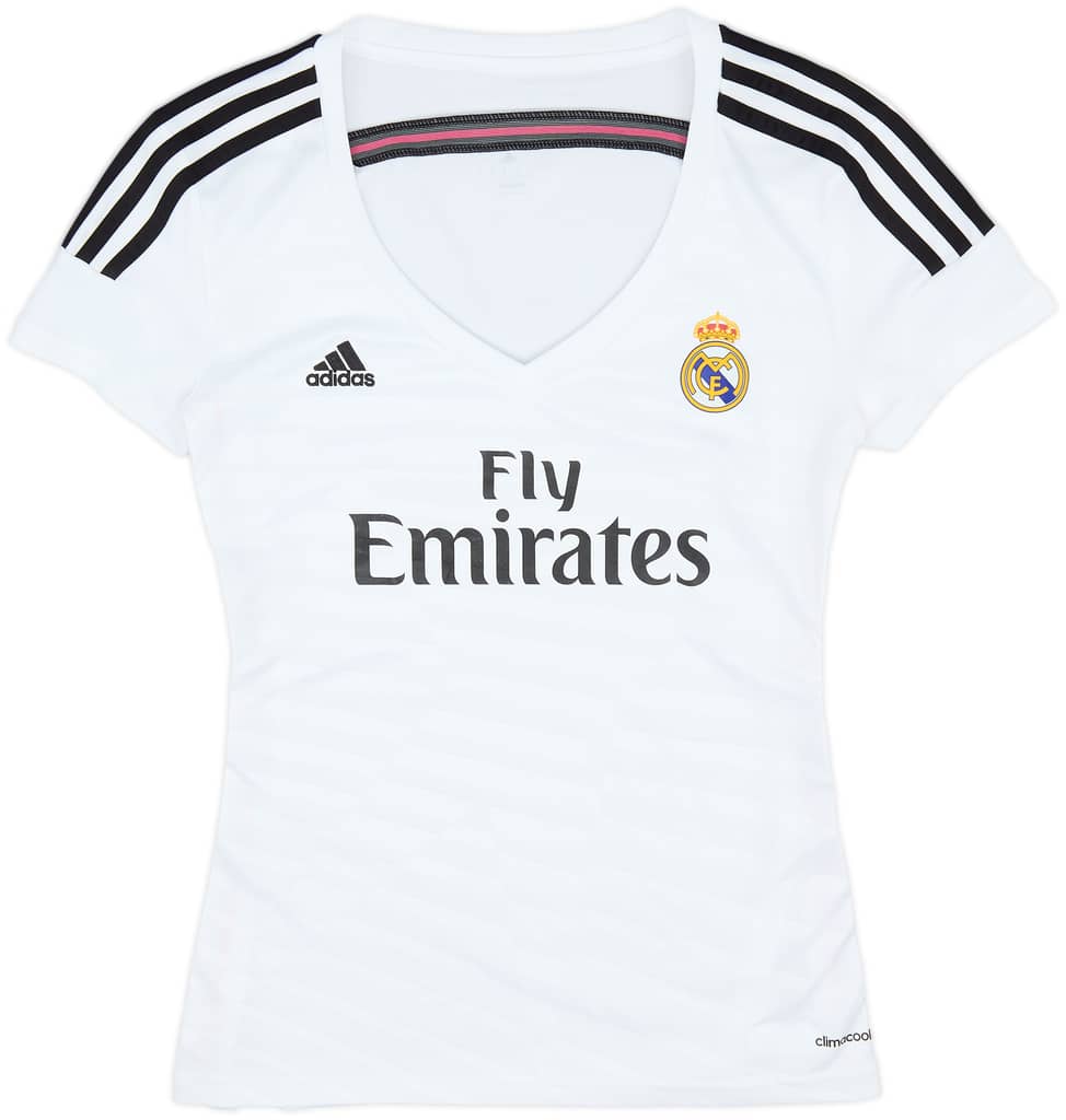 2014-15 Real Madrid Home Shirt - 7/10 - (Women's M)