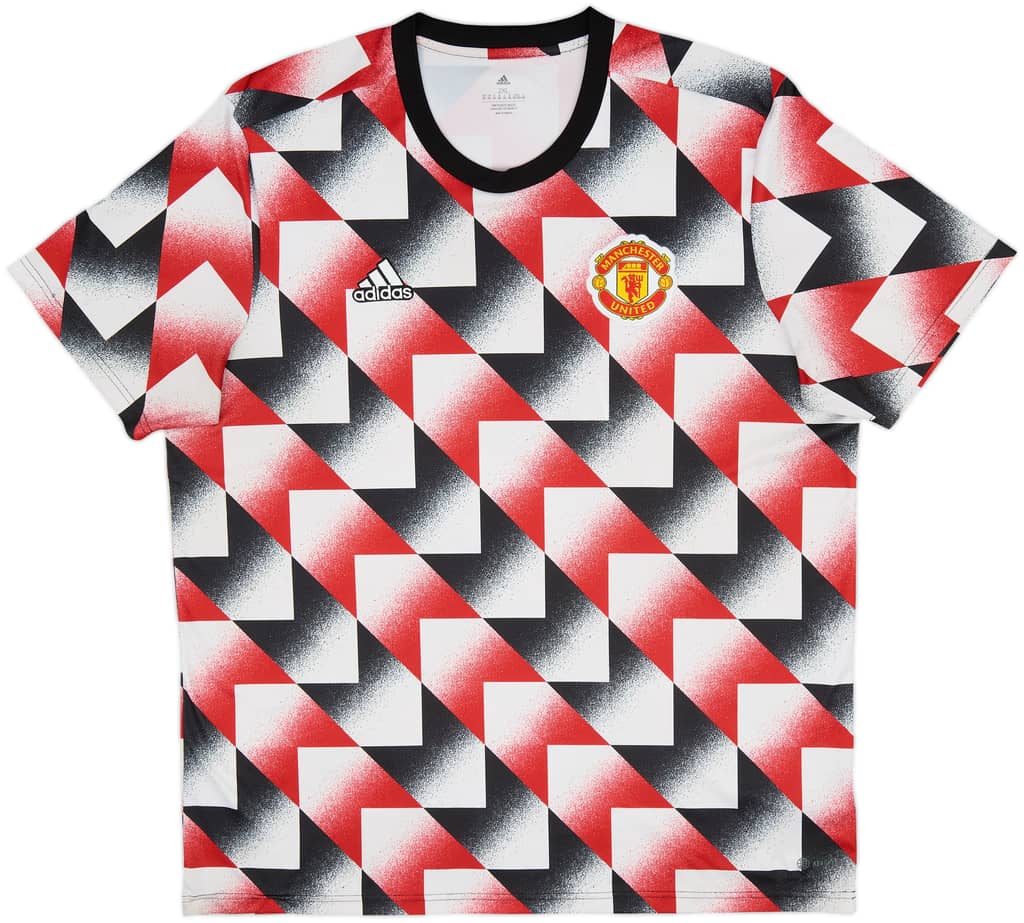 2022-23 Manchester United adidas Training Shirt - 10/10 - (XXL)