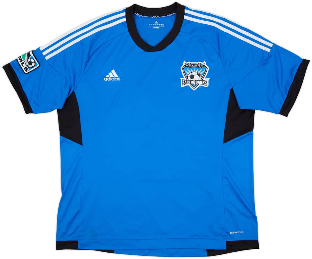 Camiseta adidas de entrenamiento del San Jose Earthquakes 2011 - 8/10 - (XXL)