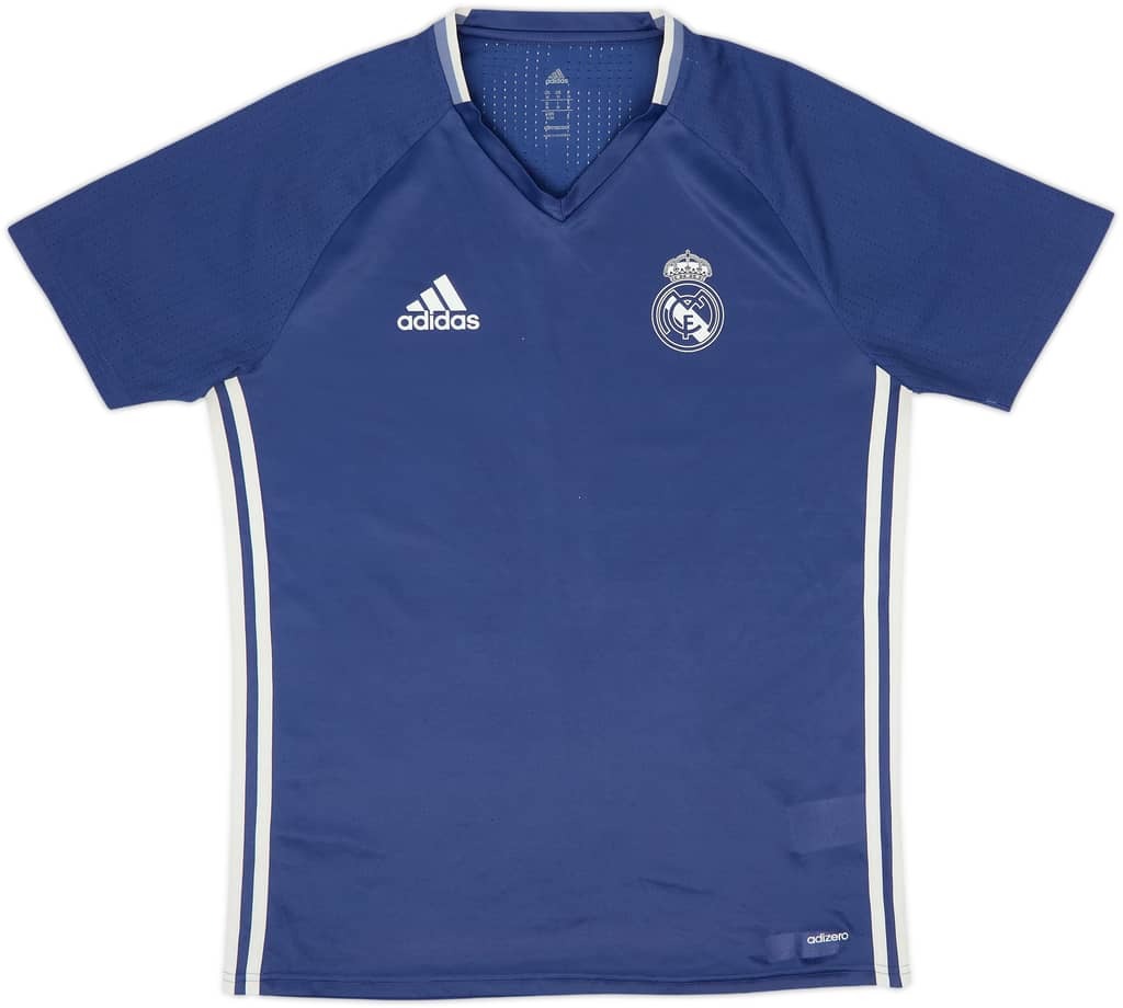 2016-17 Real Madrid adizero Training Shirt - 8/10 - (M)