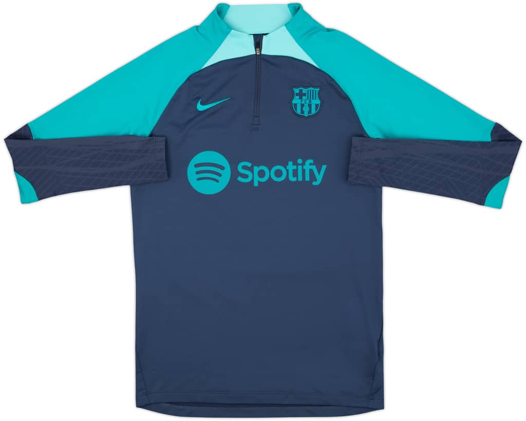 2023-24 Barcelona Nike 1/4 Zip Training Top - 10/10 - (S)
