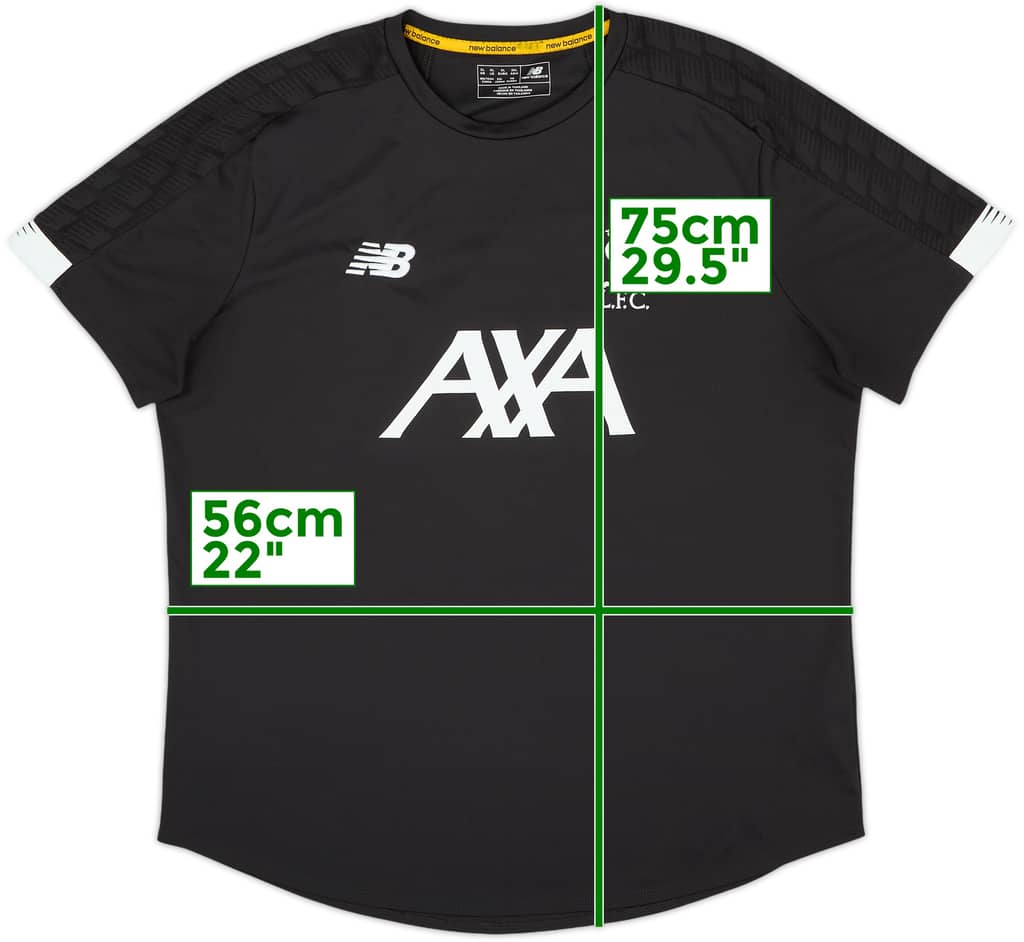 2019-20 Liverpool New Balance Training Shirt - 7/10 - (XL)