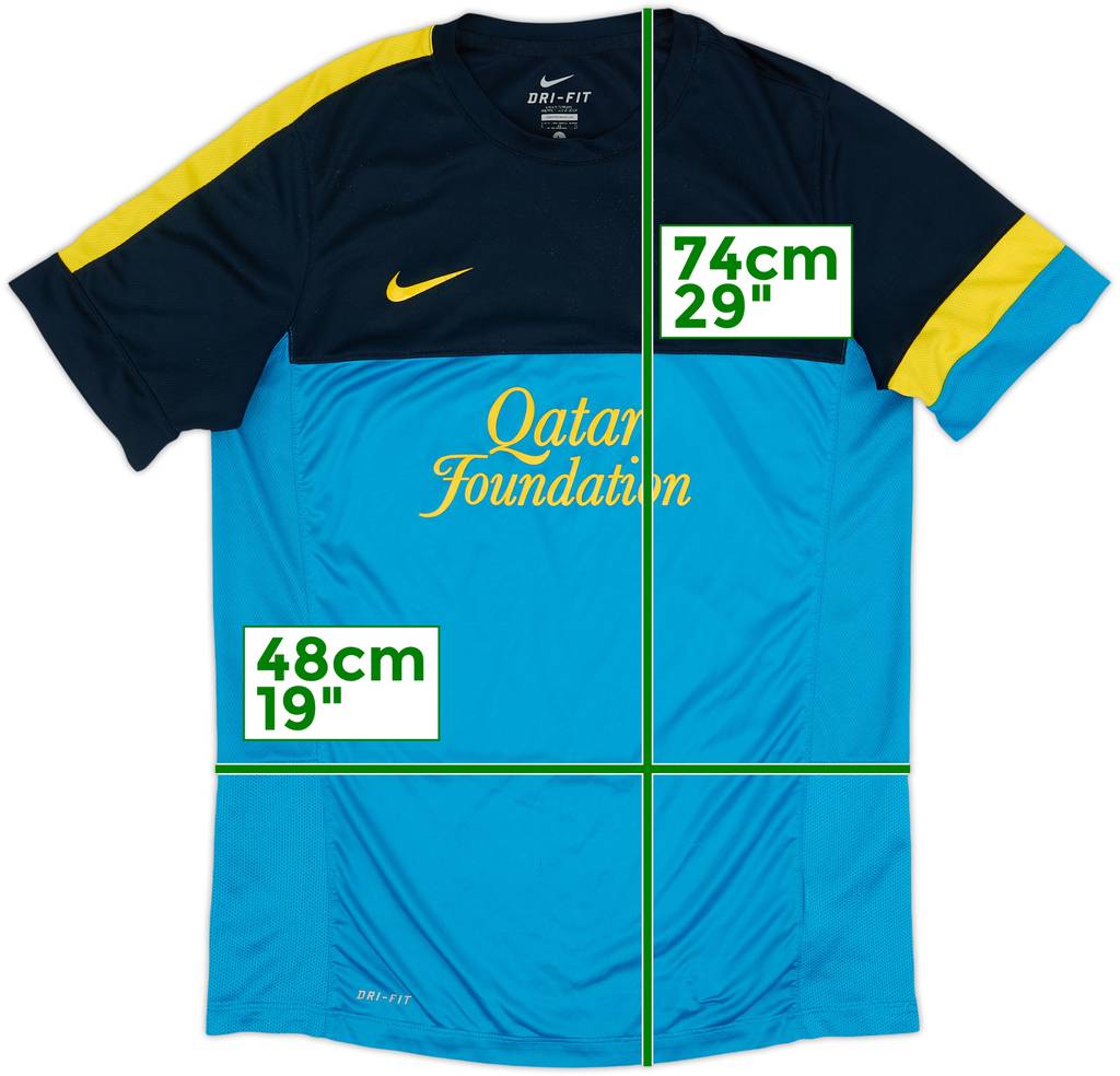 2012-13 Barcelona Nike Training Shirt - 6/10 - (L)