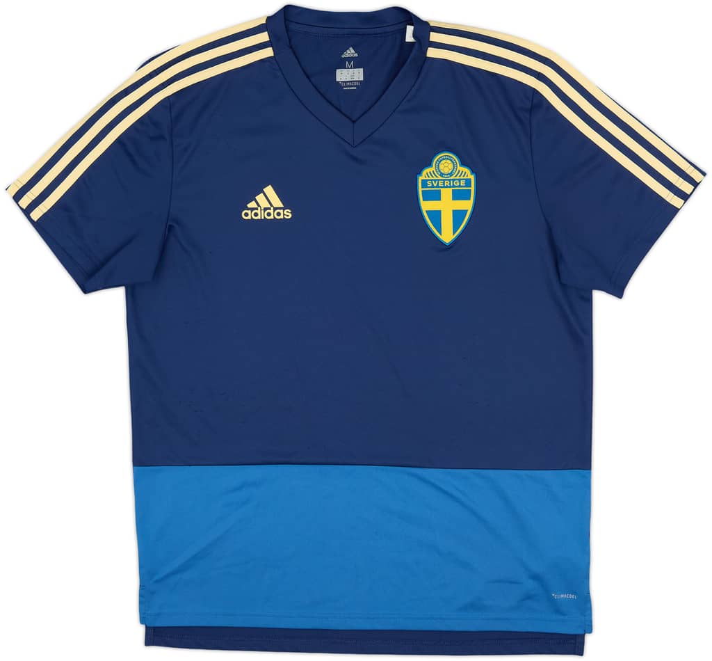 Camiseta adidas de entrenamiento de Sweden 2018-19 - 8/10 - (M)