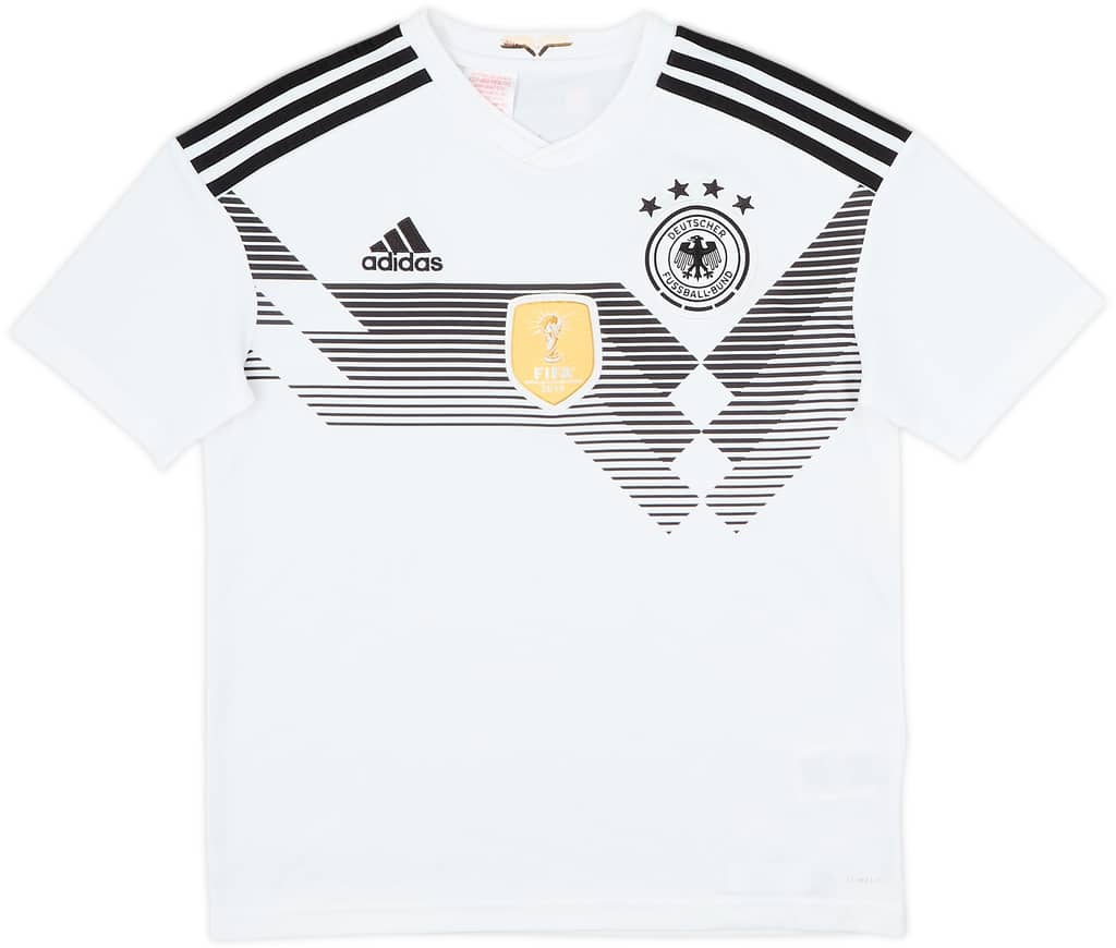 2018-19 Germany Home Shirt - 8/10 - (L.Boys)