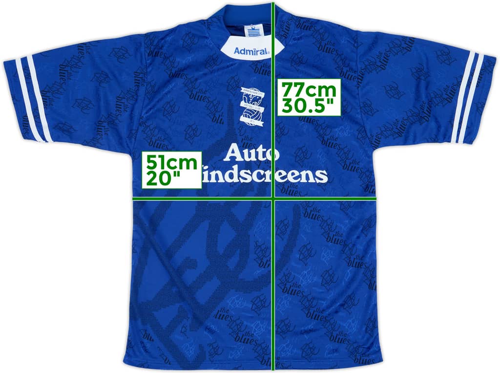 1995-96 Birmingham Home Shirt - 9/10 - (L)