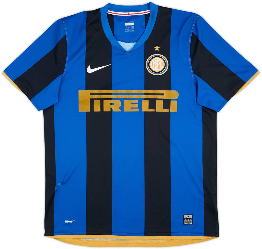 2008-09 Inter Milan Home Shirt - 5/10 - (M)