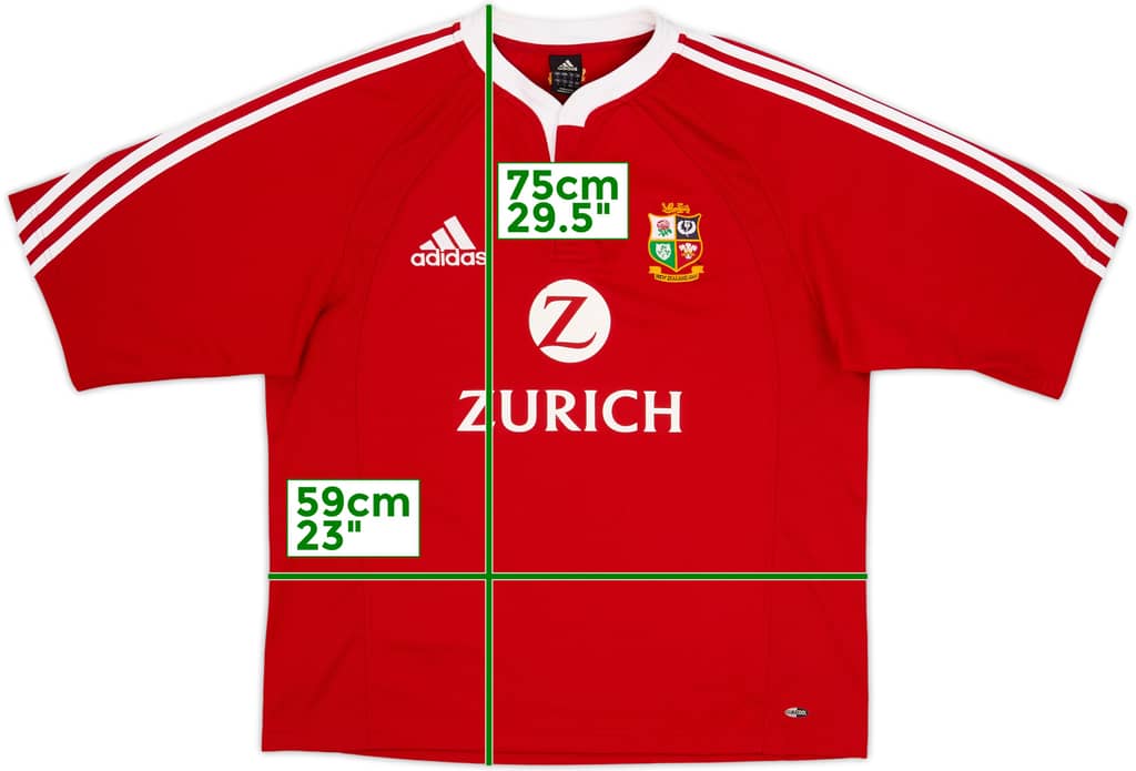 2005 British & Irish Lions Rugby 'New Zealand Tour' Shirt - 7/10 - (L)