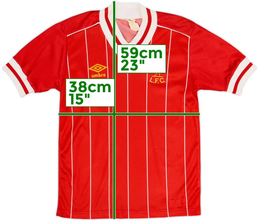 Camiseta de local del Liverpool 1982-85 - 6/10 - (Niños M)
