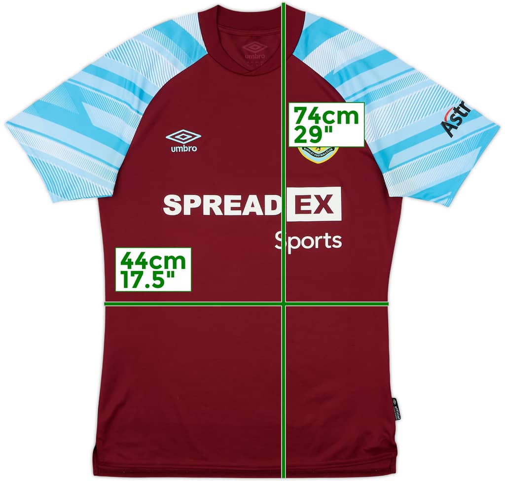 2021-22 Burnley Home Shirt - 10/10 - (S)