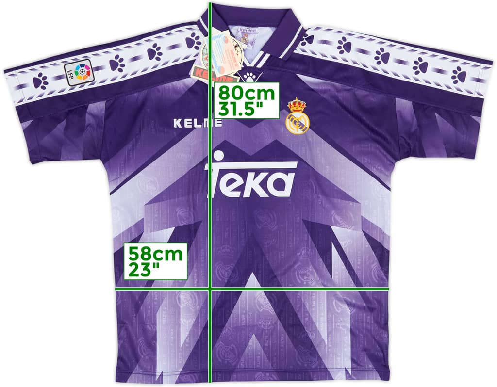 1996-97 Real Madrid Away Shirt (XL)
