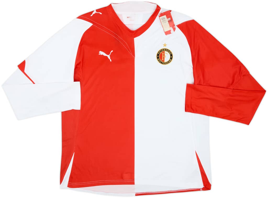 Camiseta de manga larga de local de Feyenoord 2009-10 (XL)
