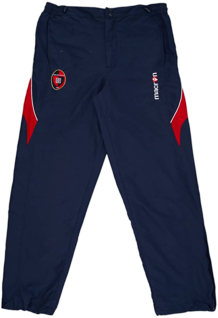 2010-11 Cagliari Macron Track Pants/Bottom - 8/10 - (M)