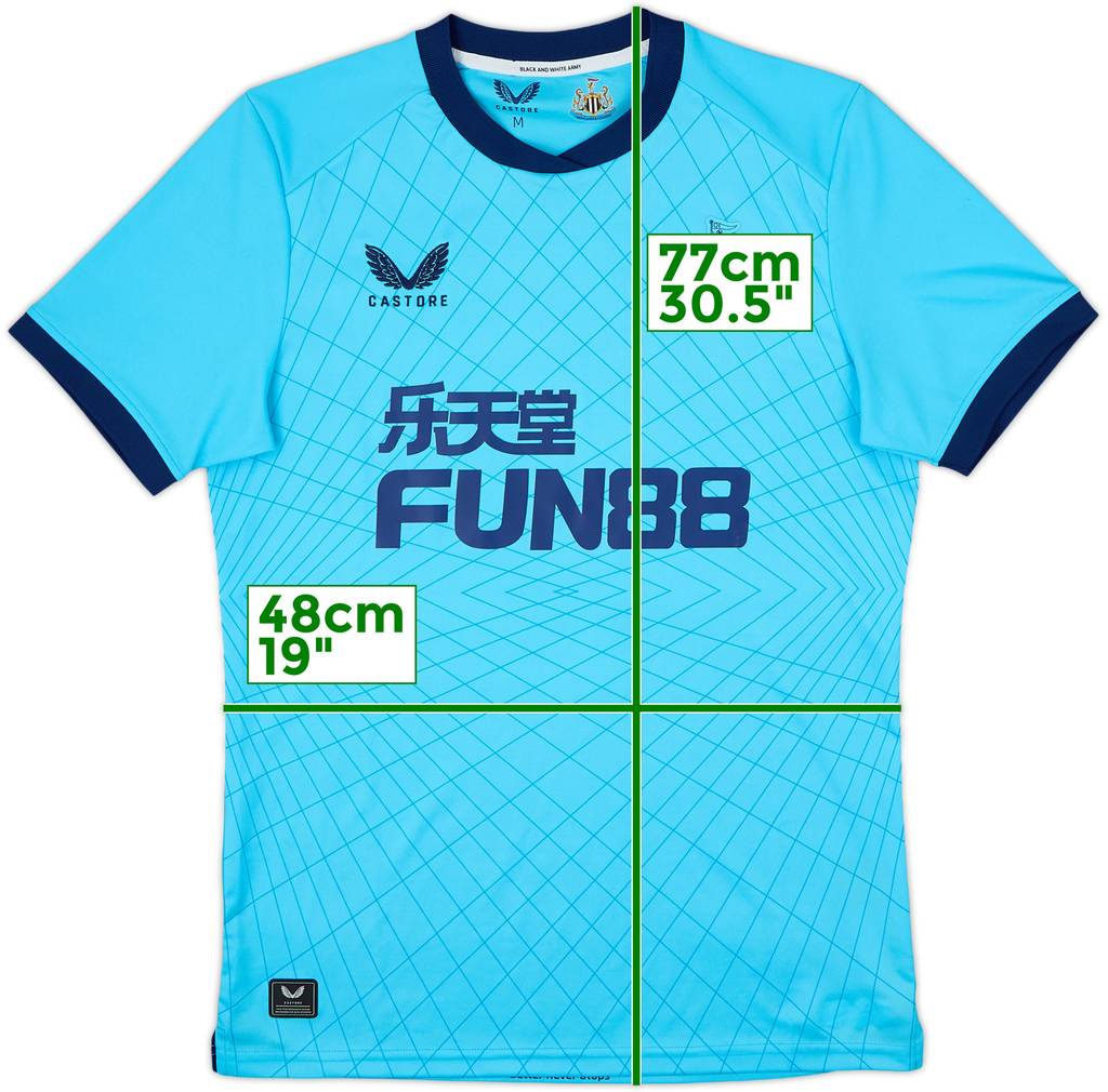 2021-22 Newcastle Third Shirt - 10/10 - (M)