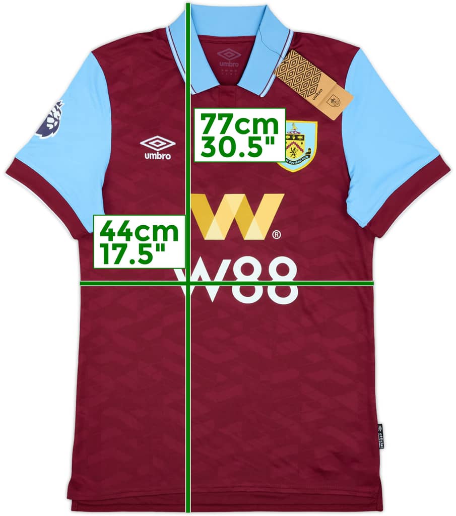 2023-24 Burnley Home Shirt (S)