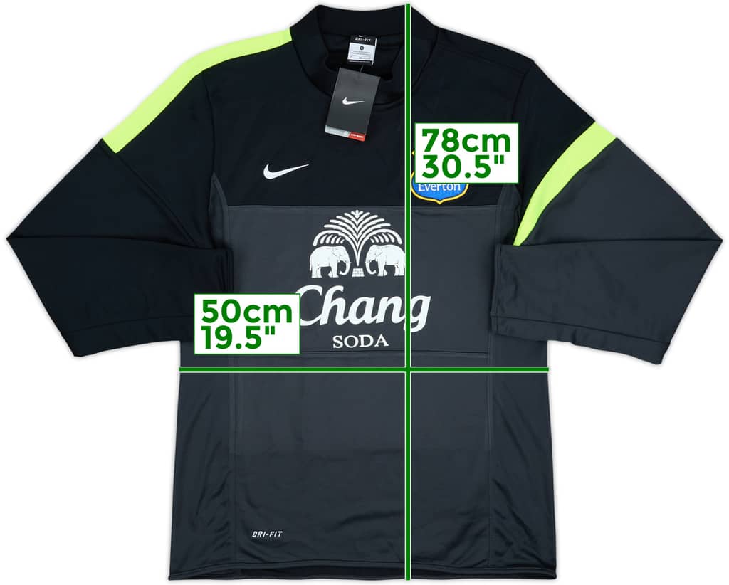 2013-14 Everton Nike Sudadera (M)