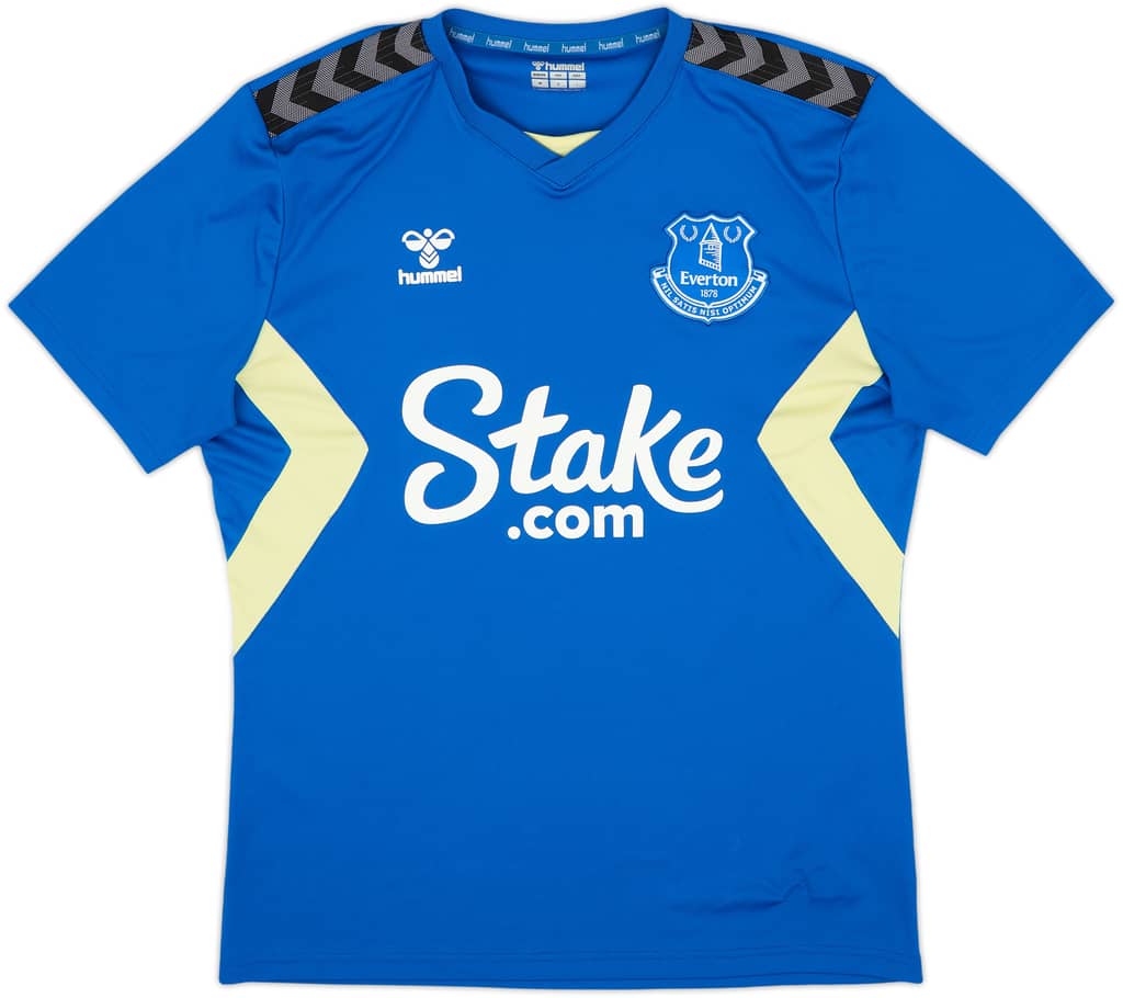 2023-24 Everton Hummel Training Shirt - 9/10 - (M)