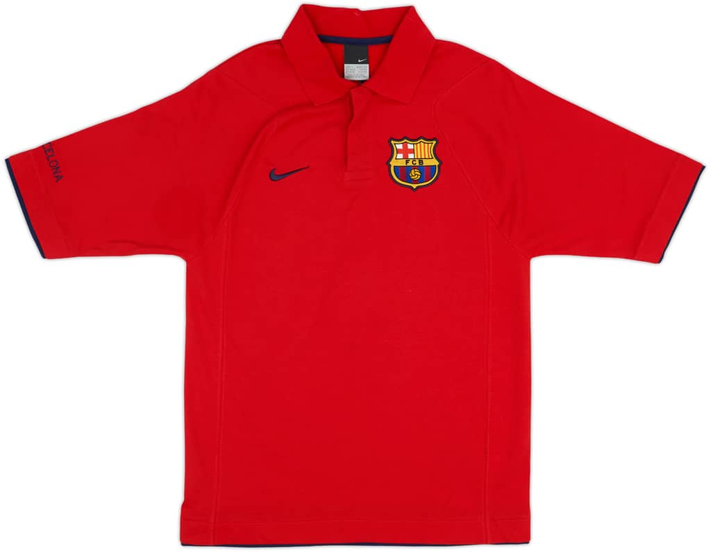 2006-07 Barcelona Nike Polo Shirt - 8/10 - (S)