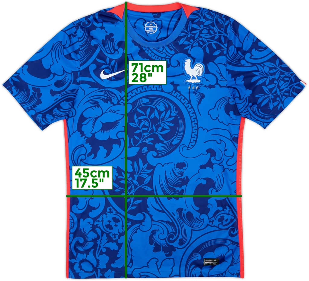 2022-23 France Nike Training Shirt - 10/10 - (S)