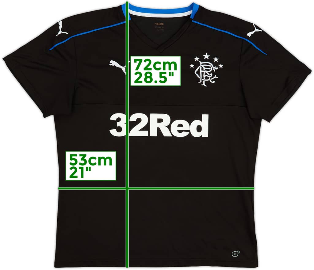 2017-18 Rangers Third Shirt - 6/10 - (L)