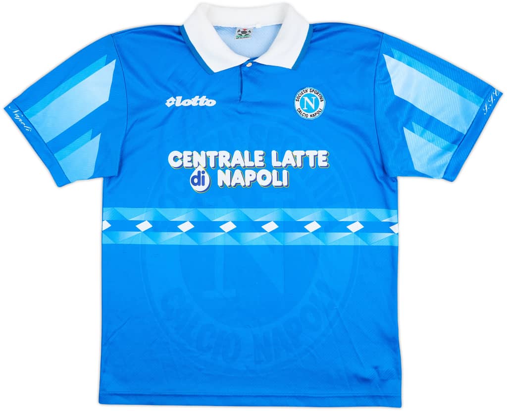 Camiseta de local del Napoli 1996-97 - 9/10 - (L)