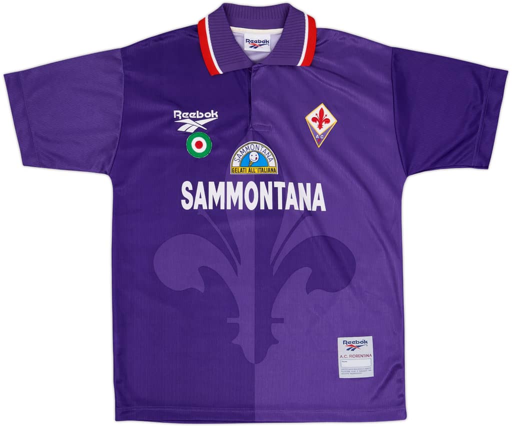 1996-97 Fiorentina Home Shirt - 9/10 - (L)