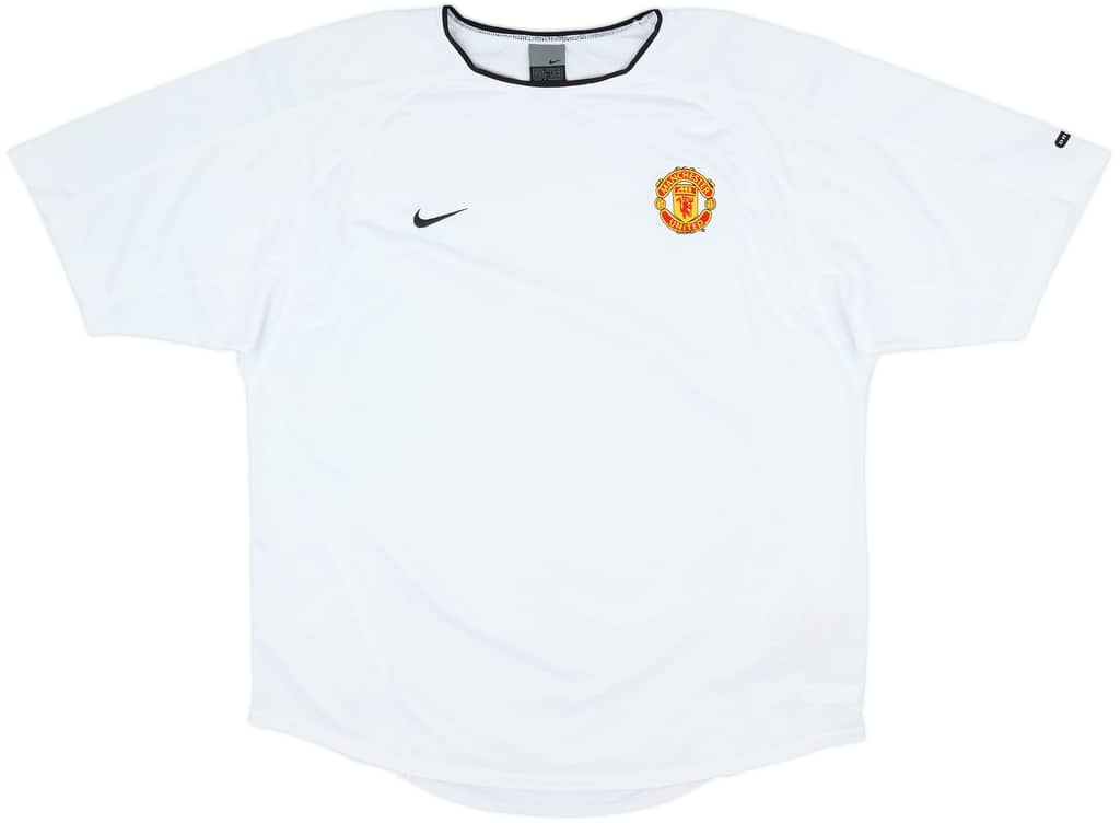 2002-03 Manchester United Nike Training Shirt - 10/10 - (XL)