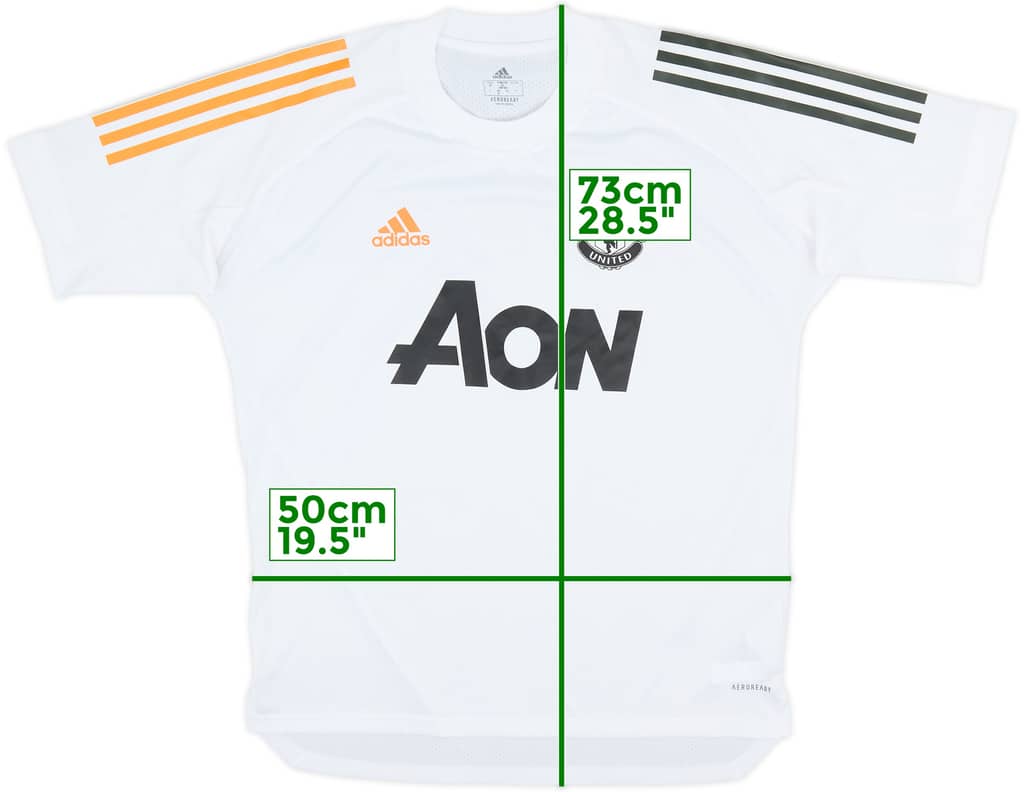 2020-21 Manchester United adidas Training Shirt - 7/10 - (XL)