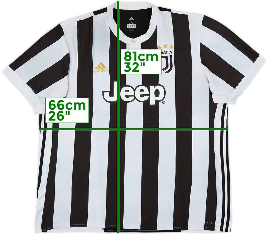 2017-18 Juventus Home Shirt - 5/10 - (XXL)