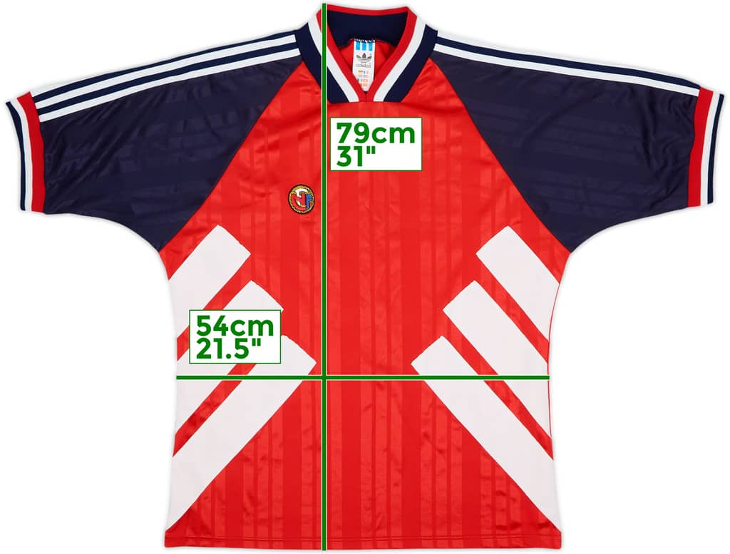 1994-96 Noruega Camiseta Local - 9/10 - (L)