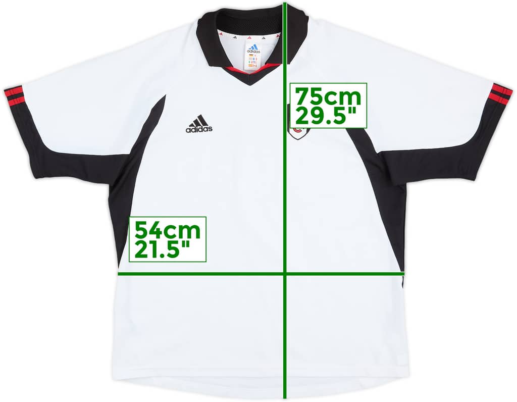 2002-03 Fulham Home Shirt - 4/10 - (L)