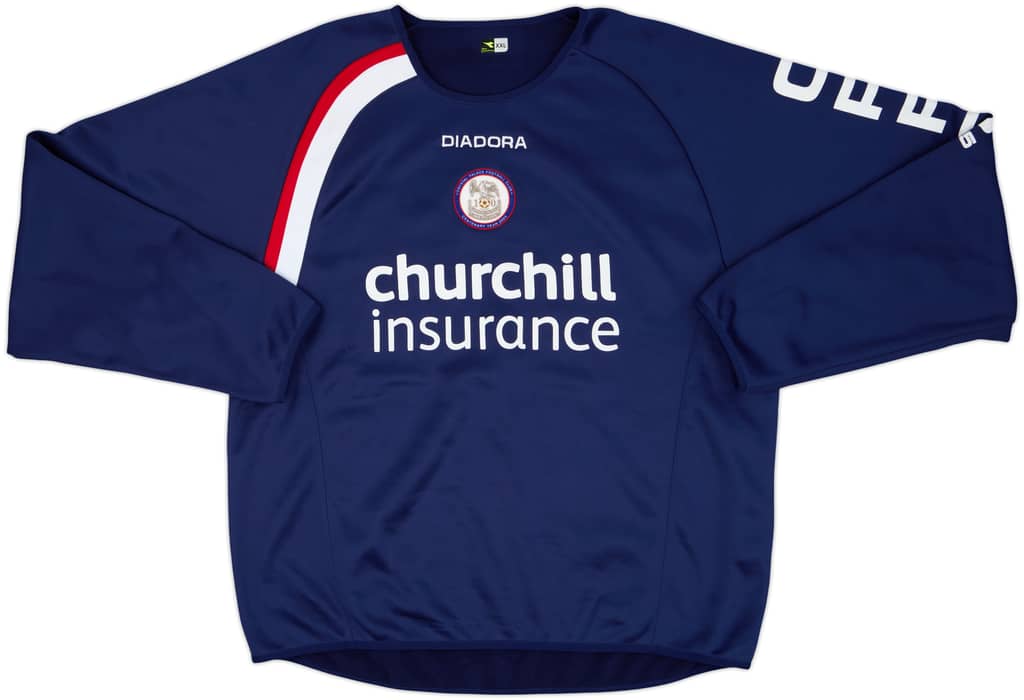 2006-07 Crystal Palace Diadora Sweat Top - 9/10 - (XXL)