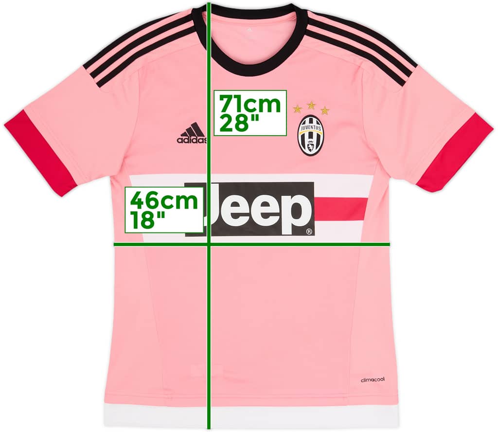 2015-16 Juventus Away Shirt - 8/10 - (S)