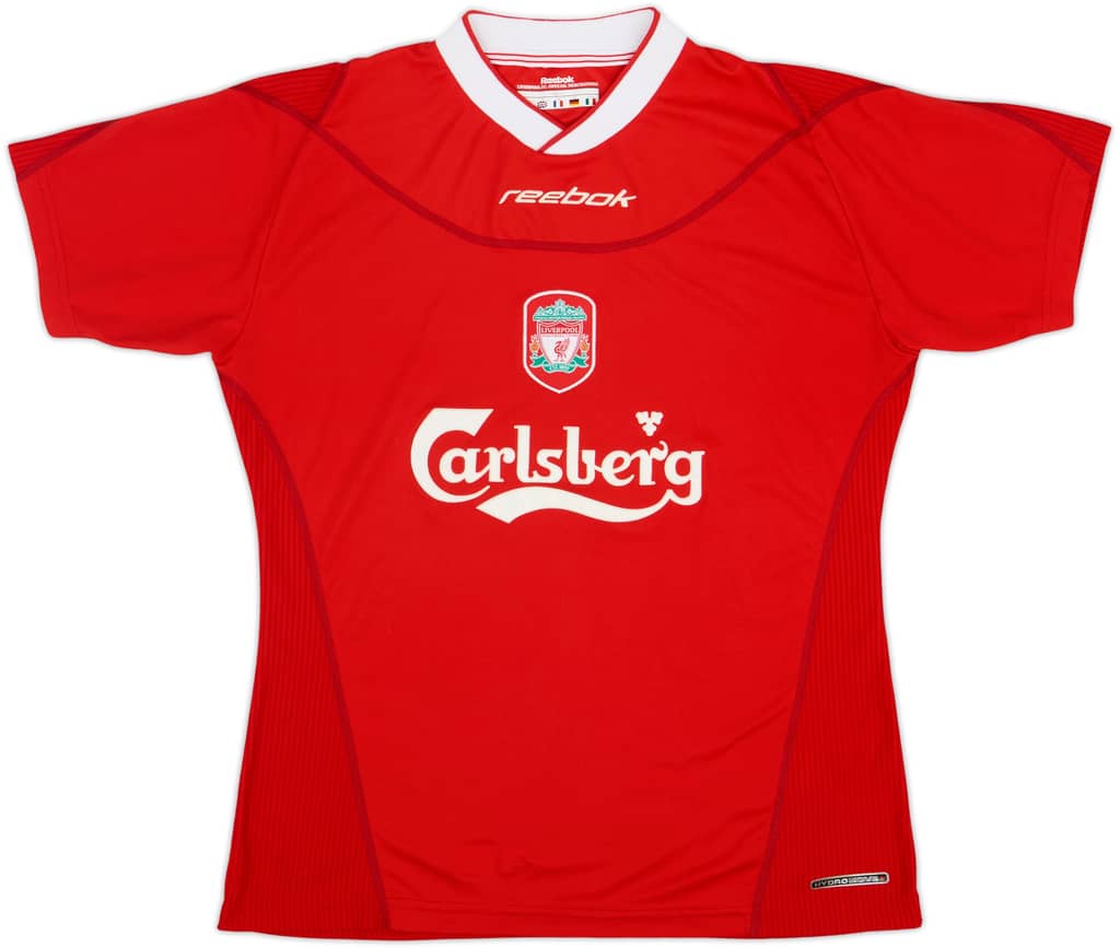 Camiseta de local del Liverpool 2002-04 - 10/10 - (Mujeres M)