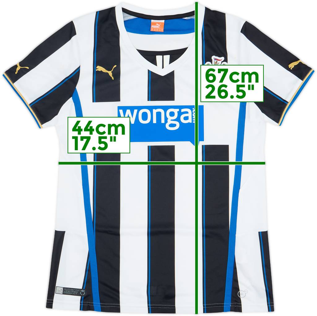2013-14 Newcastle Home Shirt - 9/10 - (Women's M)