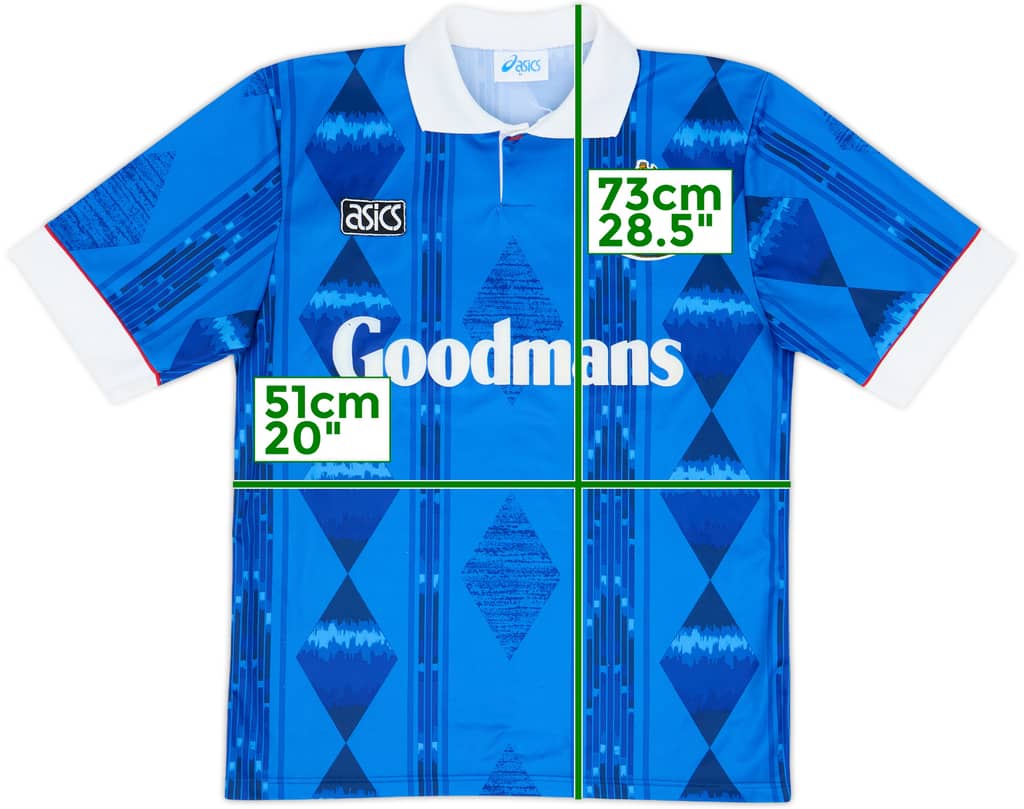 1993-95 Portsmouth Home Shirt - 9/10 - (M)
