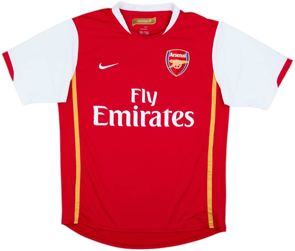 2006-08 Arsenal Home Shirt - 5/10 - (M)