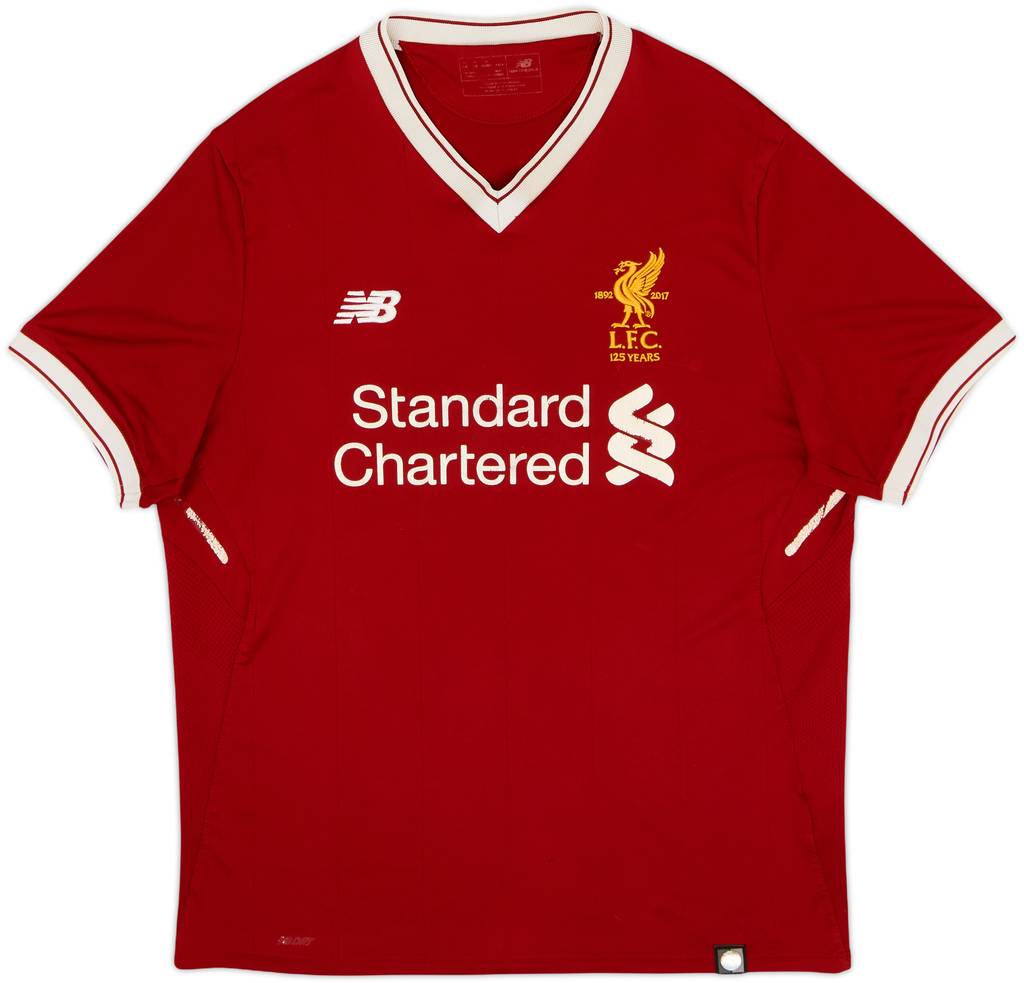 2017-18 Liverpool 125 Years Home Shirt - 5/10 - (M)