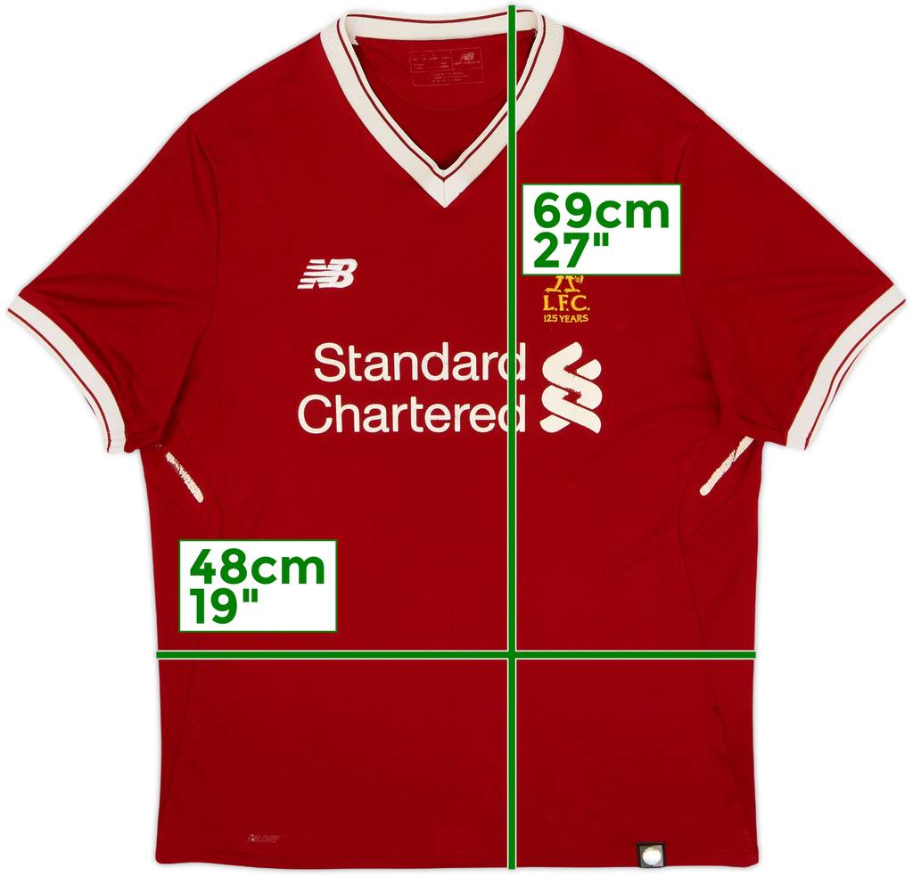 2017-18 Liverpool 125 Years Home Shirt - 5/10 - (M)