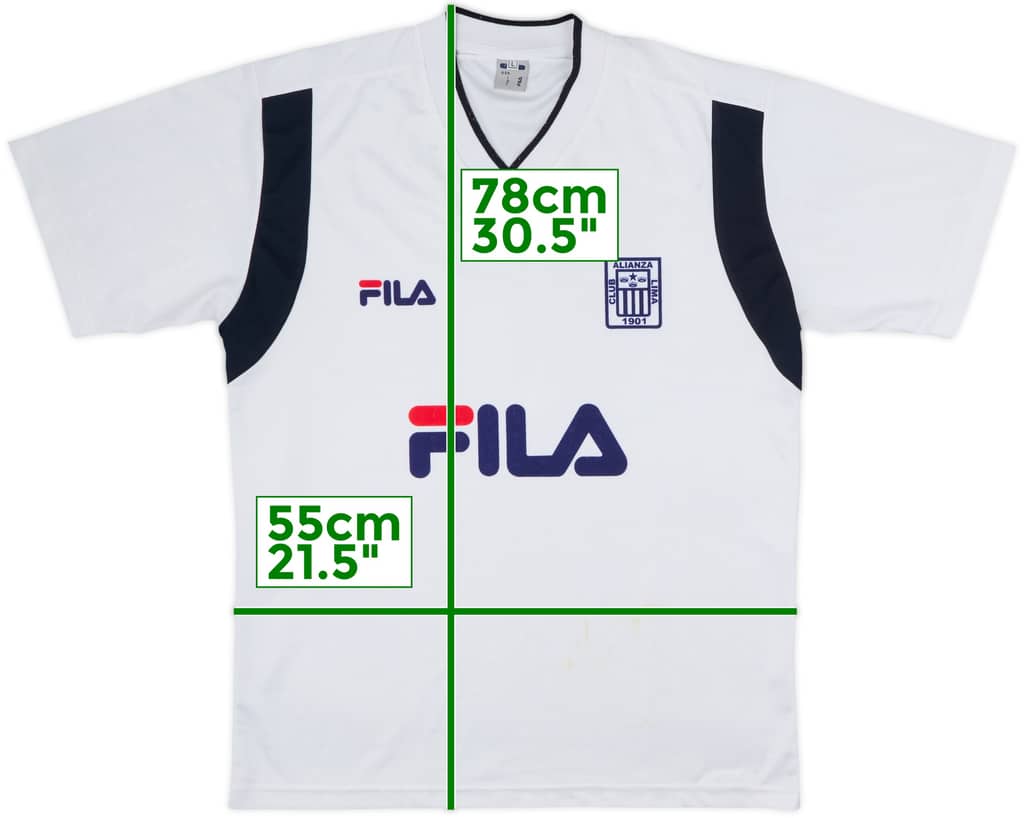 2004 Alianza Lima Fila Training Shirt - 6/10 - (L)