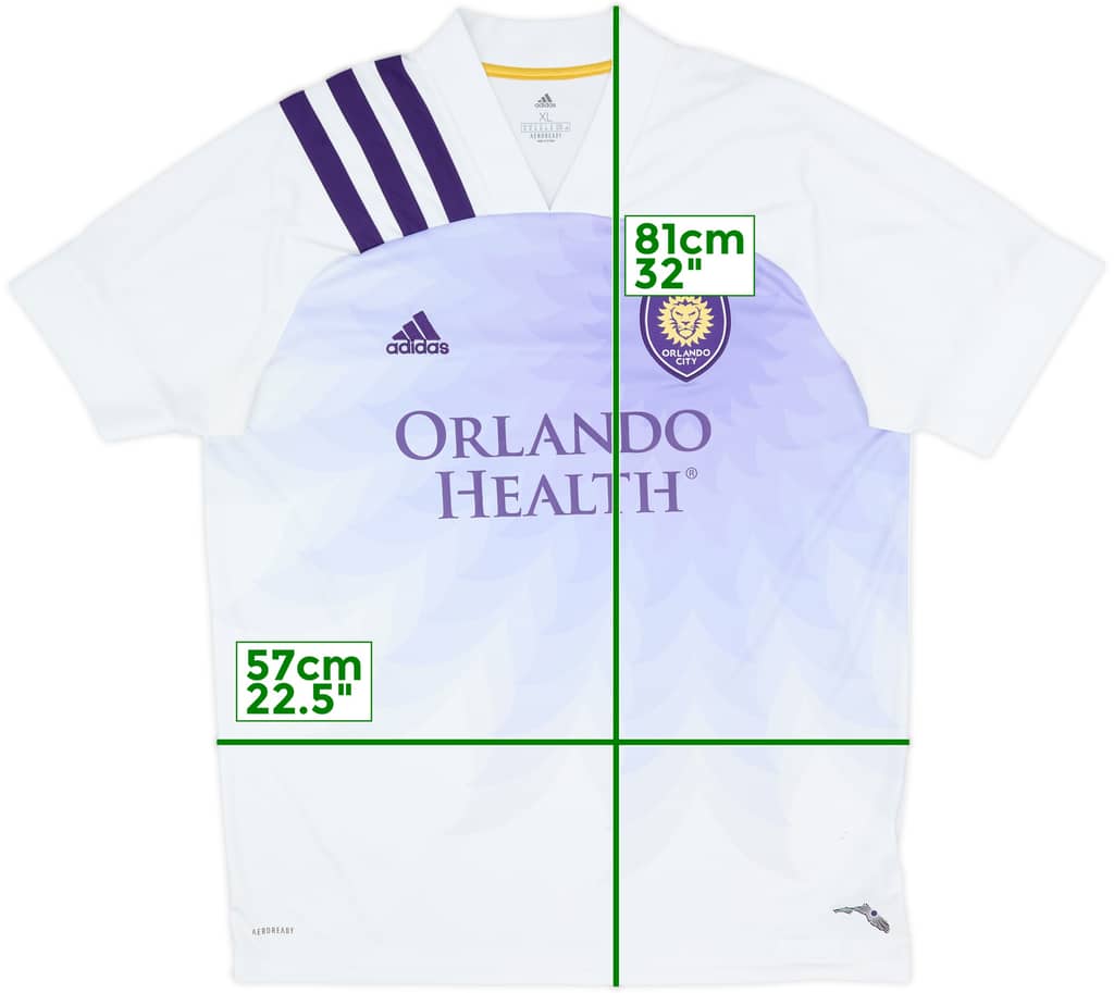 2020 Orlando City Away Shirt - 7/10 - (XL)