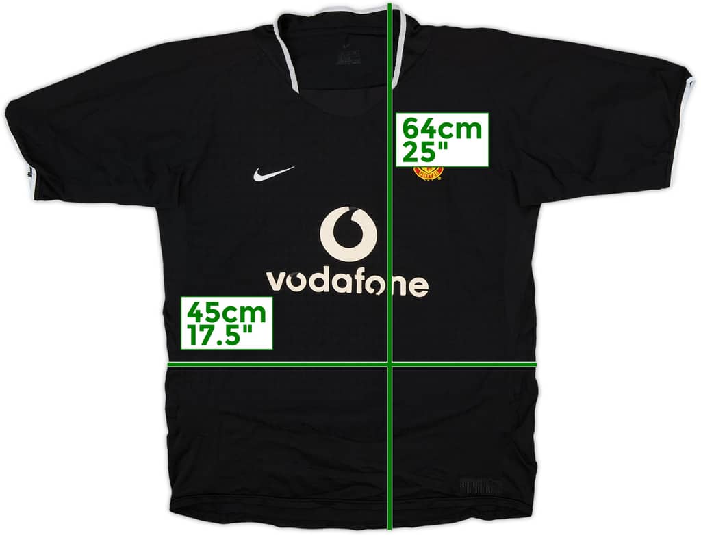 2003-05 Manchester United Away Shirt - 5/10 - (XL.Boys)