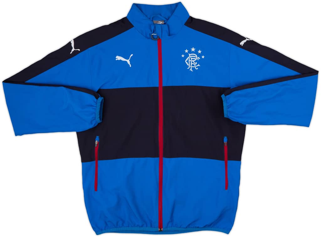 2015-16 Rangers Puma Track Jacket - 8/10 - (M)