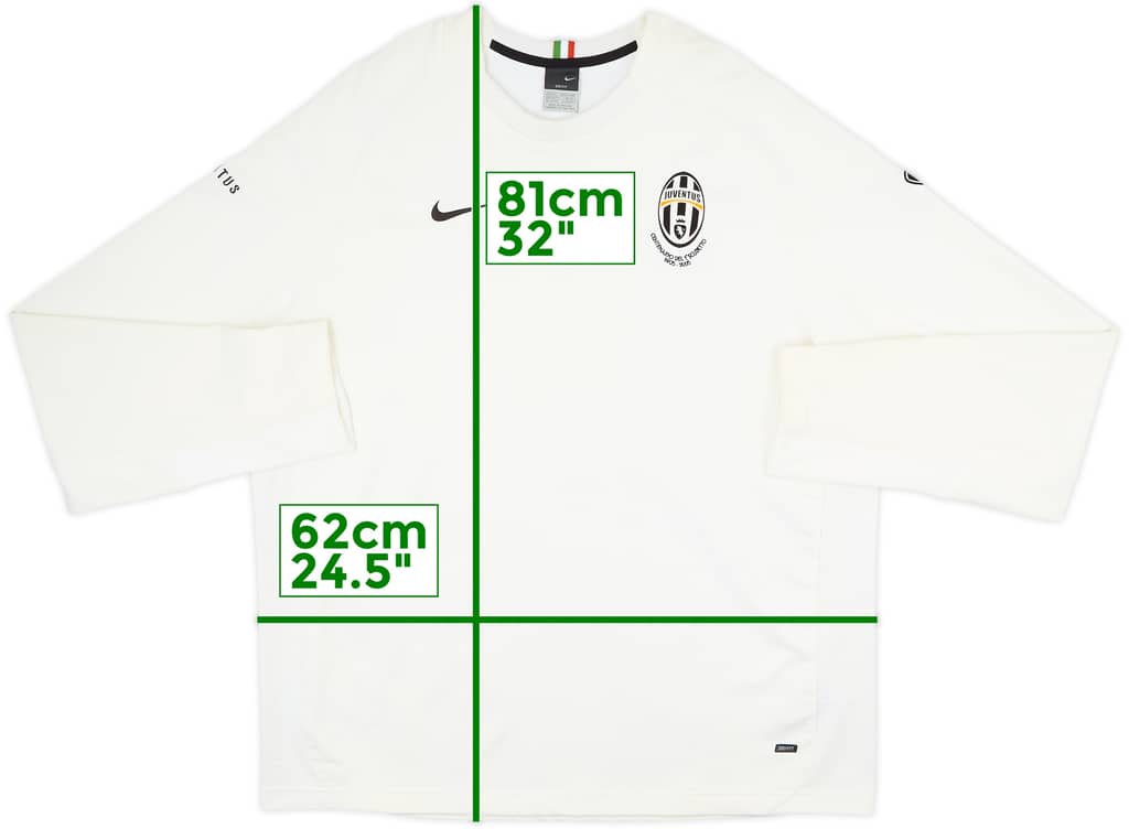 2005-06 Juventus Nike Drill Top - 9/10 - (XL)