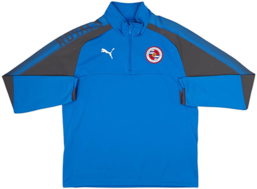 2017-18 Reading Puma 1/4 Zip Training Top - 8/10 - (L)